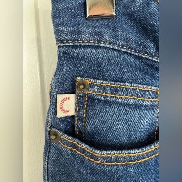 FIORUCCI Blue Straight Leg Hi Rise Jeans Size 26 - Picture 11 of 13